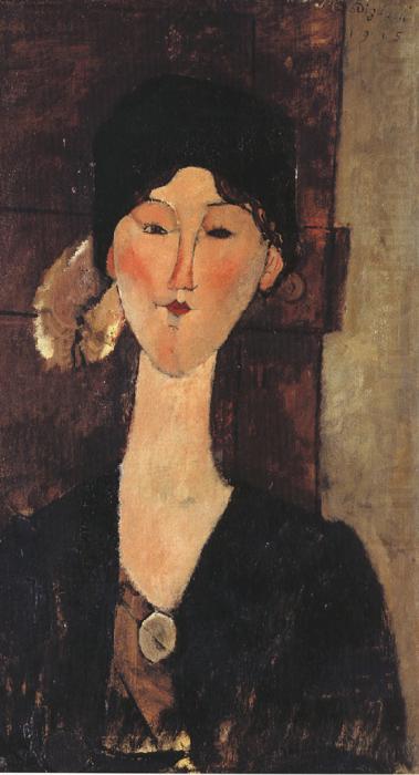 Amedeo Modigliani Beatrice Hasting in Front of a Door (mk39) china oil painting image